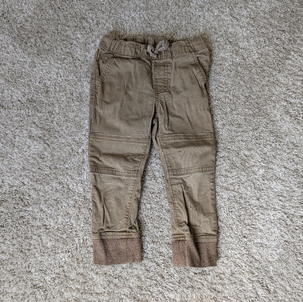 Cat & Jack Khaki Jogger Pants 2T
